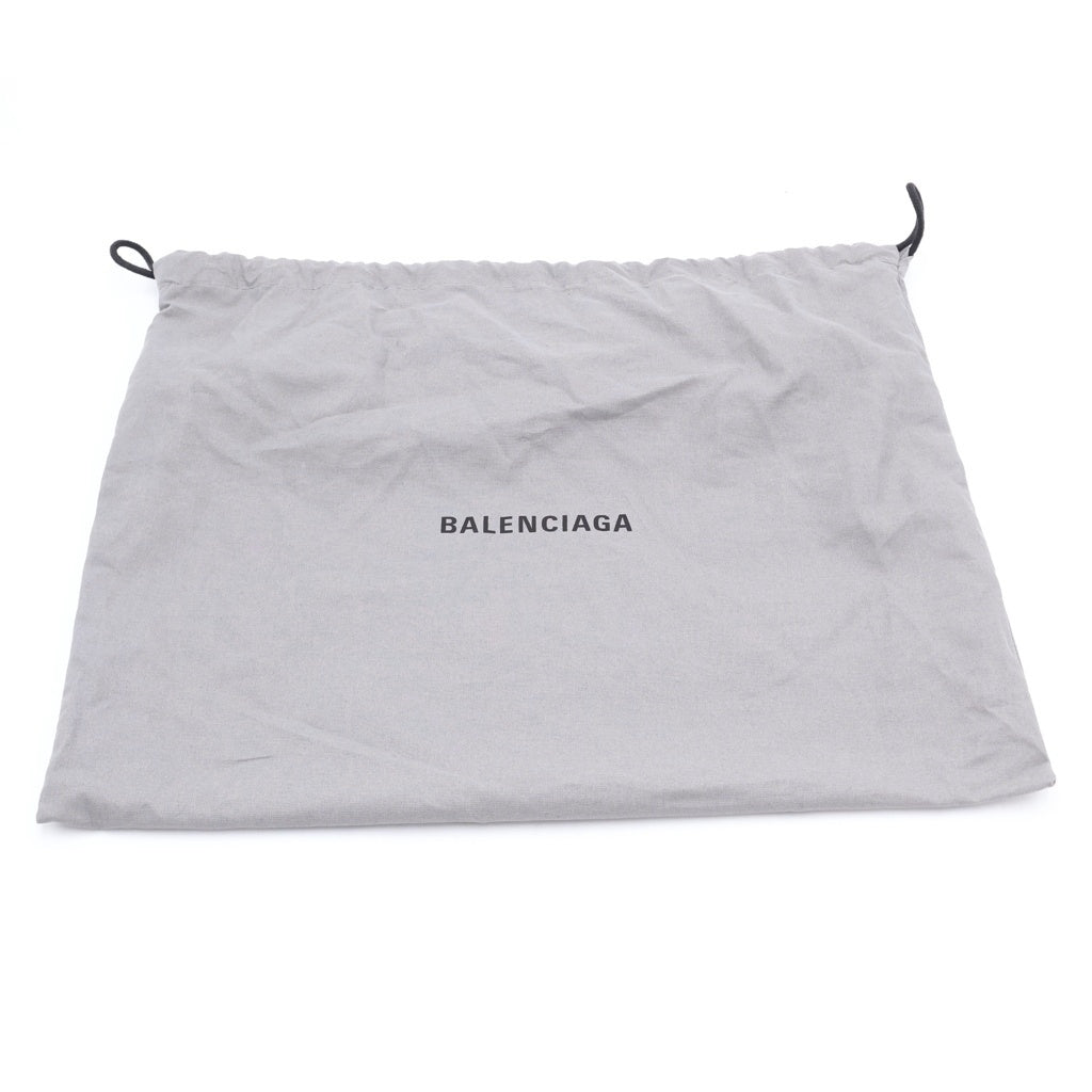 BALENCIAGA(バレンシアガ) CAR FLAP BAG W/STRAP カーフラップ レザーショルダーバッグ ブラック 679465 レディース