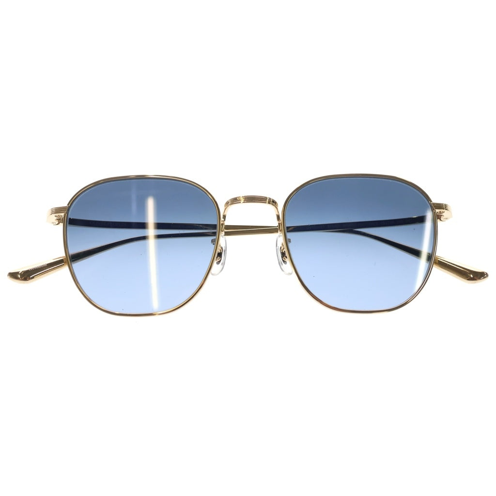 OLIVER PEOPLES(オリバーピープルズ) ×The Row BOARD MEETING2 ザロウ ラウンドフレーム サングラス 眼鏡 アイウェア ゴールド OV1230ST