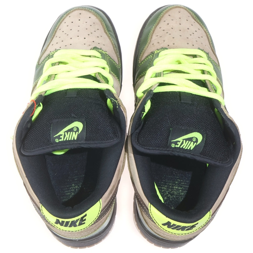 NIKE(ナイキ) 【鑑賞用2004年製】 SB Dunk Low Jedi 304292-222 SB ダンク ロー ジェダイ グリーン/ブラウン US10/28.0cm