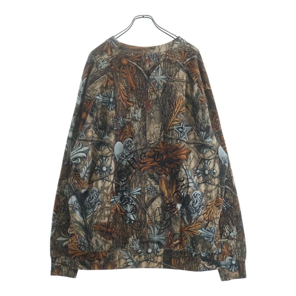 CHROME HEARTS(クロムハーツ) ×NOCTA DRAKE SWEAT ナイキ ノクタ ドレイク バックホースシュープリント プルオーバースウェットトレーナー マルチカラー