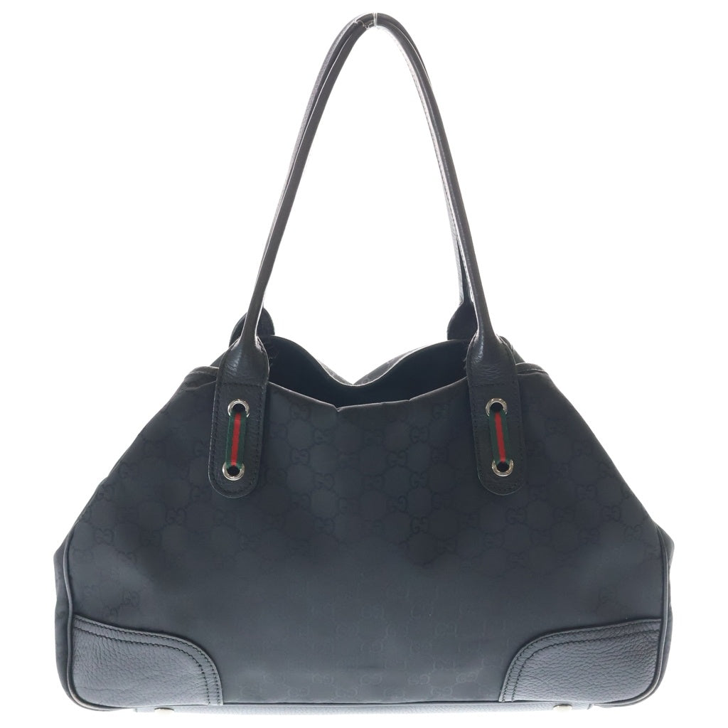 GUCCI(グッチ) GG Nylon Handbag GG総柄 ナイロンハンドバッグ トートバッグ ブラック 293592 レディース
