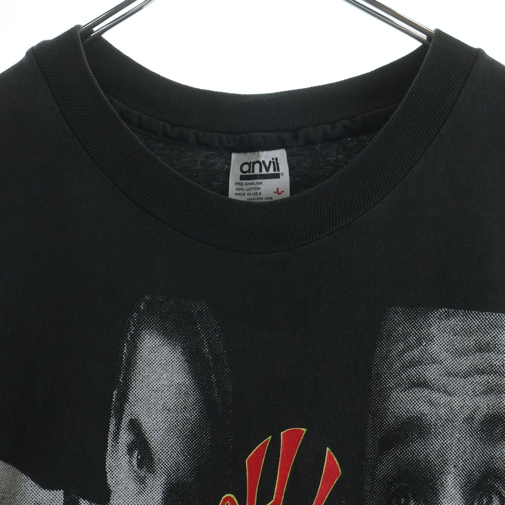 VINTAGE(ヴィンテージ) 90s VINTAGE RED HOT CHILI PEPPERS 1990 MEMBER PORTRAIT CURVING LOGO SOFTEE レッドホットチリペッパーズ メンバーポートレート 両面プリント 半袖Tシャツ