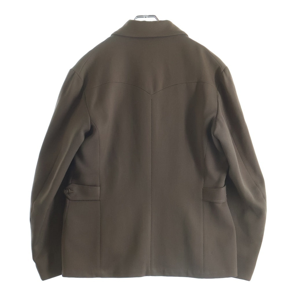 Levi's(リーバイス) 50S ヴィンテージ ショートホーンタグ ジップアップ ギャバジン ブルゾン ジャケット ブラウン