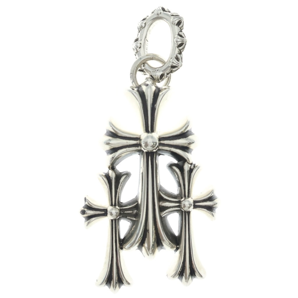 CHROME HEARTS(クロムハーツ) TRIPLE CROSS LG ラージトリプルクロス ペンダントトップ シルバー