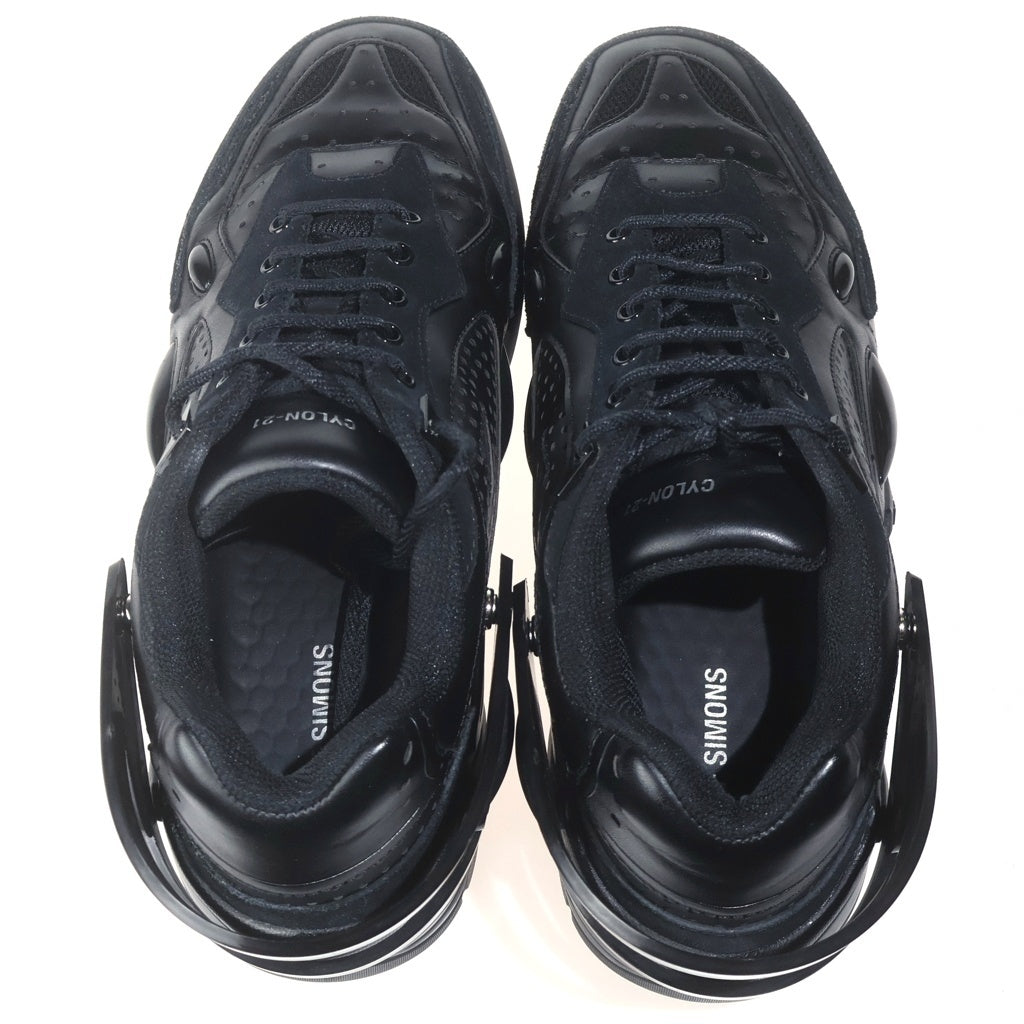 RAF SIMONS(ラフシモンズ) Cylon-21 サイロン21 ローカットスニーカー ブラック HR740003S