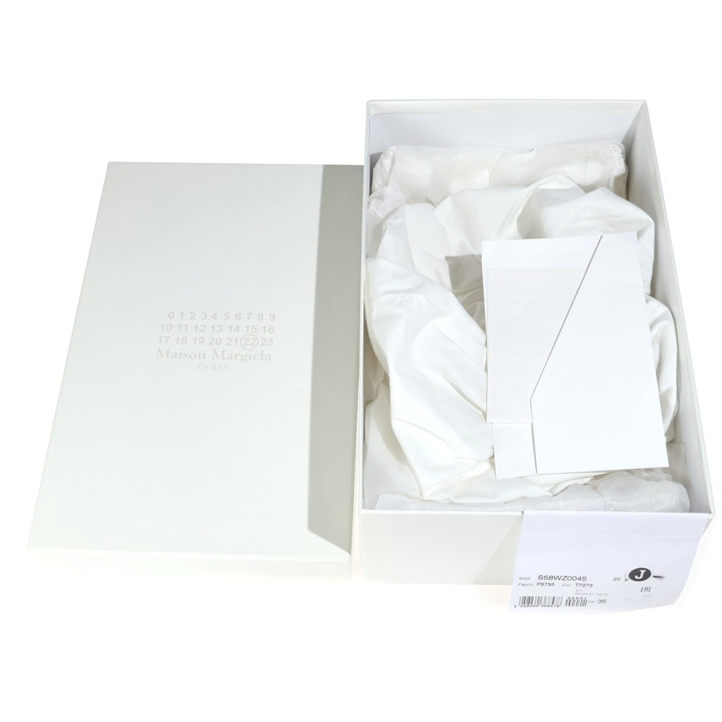 Maison Margiela(メゾンマルジェラ) 21SS Tabi Strap Pumps 足袋 ストラップパンプス ローカットシューズ サンダル グリーン レディース S58WZ0045