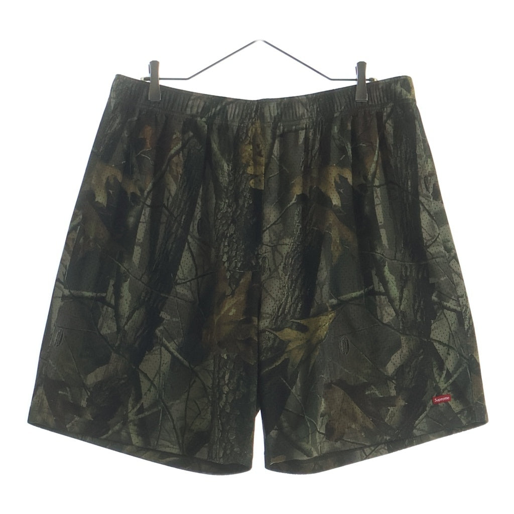 SUPREME(シュプリーム) 25SS Small Box Baggy Mesh Short Realtree Hardwoods Camo リアルツリー スモールボックスロゴ メッシュショーツ ハーフパンツ カーキ