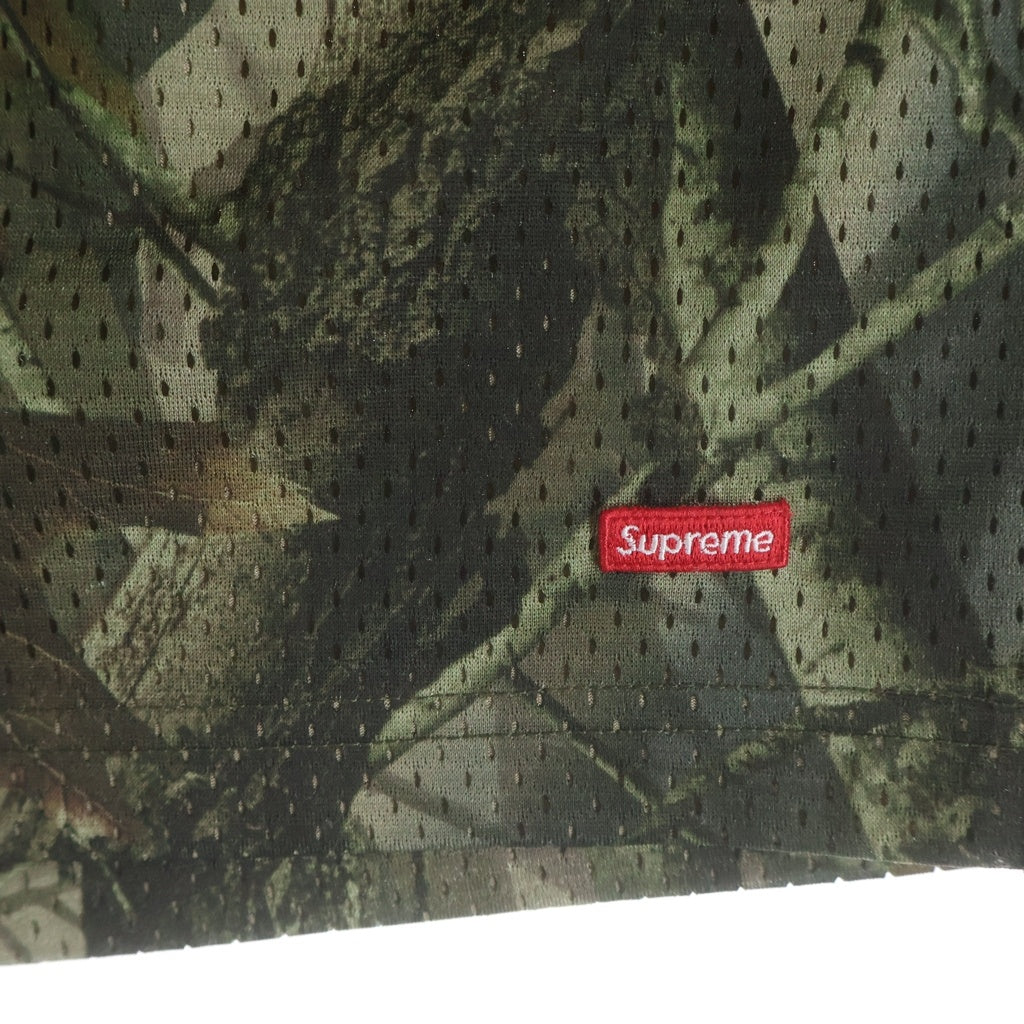 SUPREME(シュプリーム) 25SS Small Box Baggy Mesh Short Realtree Hardwoods Camo リアルツリー スモールボックスロゴ メッシュショーツ ハーフパンツ カーキ