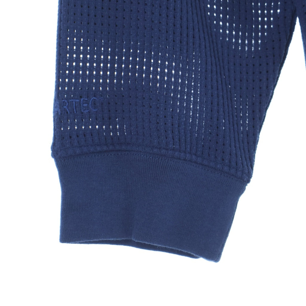 SUPREME(シュプリーム) 25SS Polartec Mesh L/S Football Top Navy ポーラテック メッシュ フットボールシャツ 長袖Tシャツ ネイビー