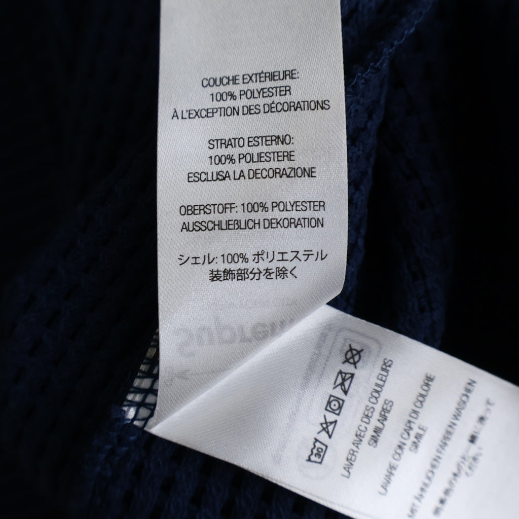 SUPREME(シュプリーム) 25SS Polartec Mesh L/S Football Top Navy ポーラテック メッシュ フットボールシャツ 長袖Tシャツ ネイビー