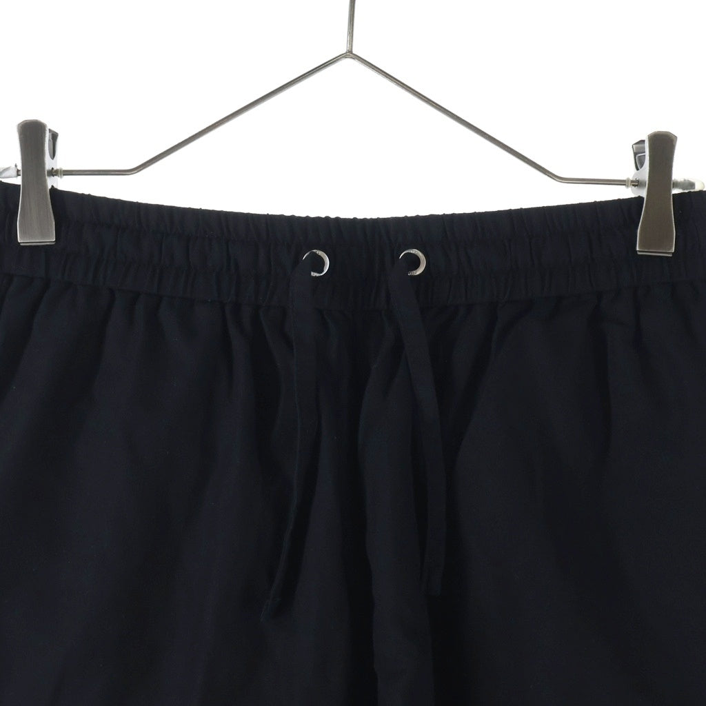 KITH(キス) Silk Cotton Active Short シルク混 ハーフパンツ ショーツ ブラック