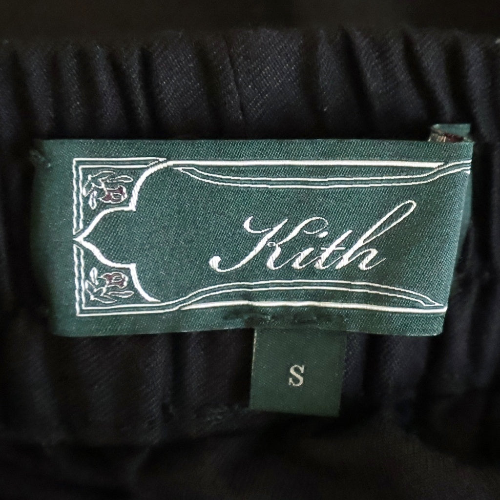 KITH(キス) Silk Cotton Active Short シルク混 ハーフパンツ ショーツ ブラック