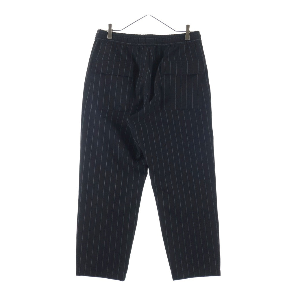 KITH(キス) Double Weave Elmhurst Pant ストライプパンツ ブラック KHM060551