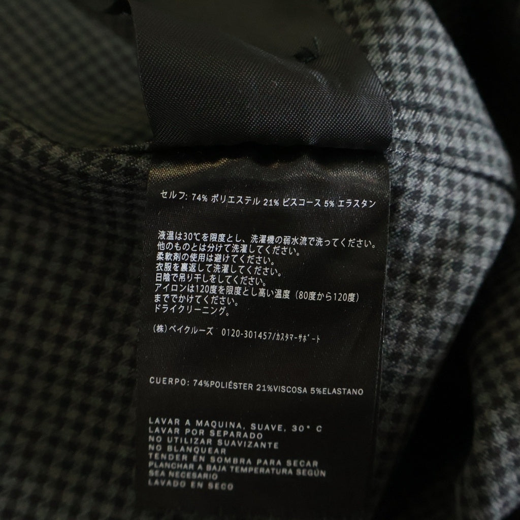 KITH(キス) Double Weave Ace Buttondown ストライプ長袖シャツ ブラック KHM031921