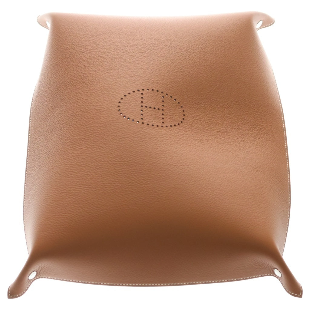 HERMES(エルメス) ヴィド ポッシュ セリエ レザー小物入れ ブラウン W刻印 レディース