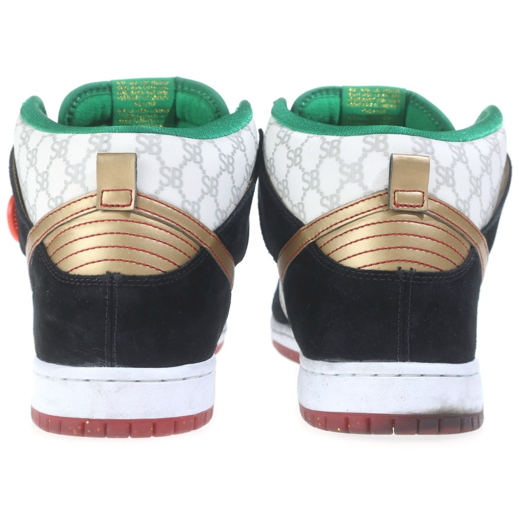 NIKE SB(ナイキエスビー) DUNK HIGH BLACK SHEEP PAID IN FULL ダンク ブラック シープ ペイド イン フル ハイカットスニーカー ホワイト US10.5/28.5cm 313171-170