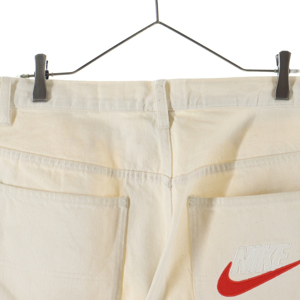 SUPREME(シュプリーム) 24SS ×Nike Denim Short Natural ×ナイキ ハーフデニムショーツ ナチュラル パンツ ホワイト