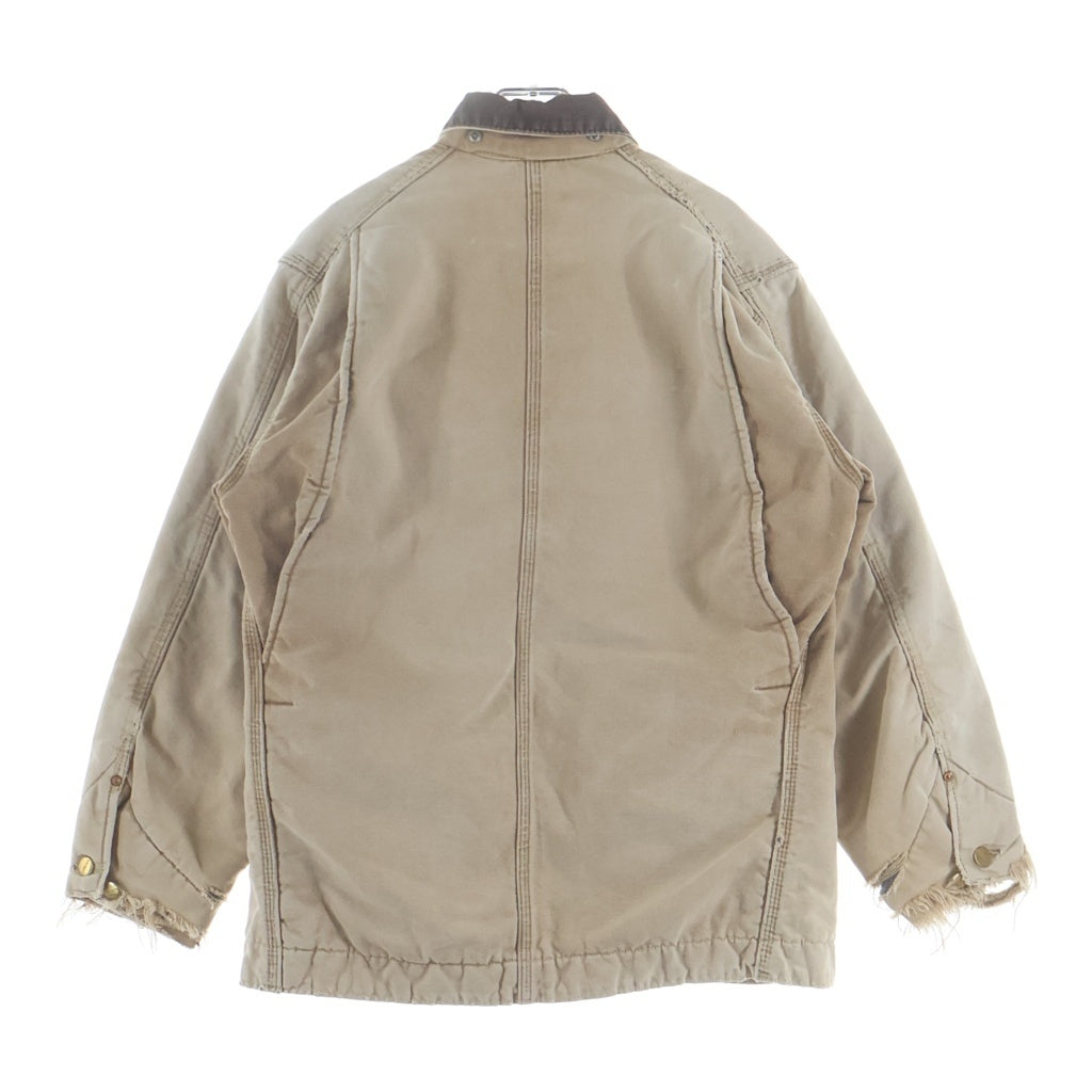 CARHARTT(カーハート) 70s MICHIGAN CHORE COAT ミシガンチョアコート コーデュロイ切り替え カバーオール ブラウン