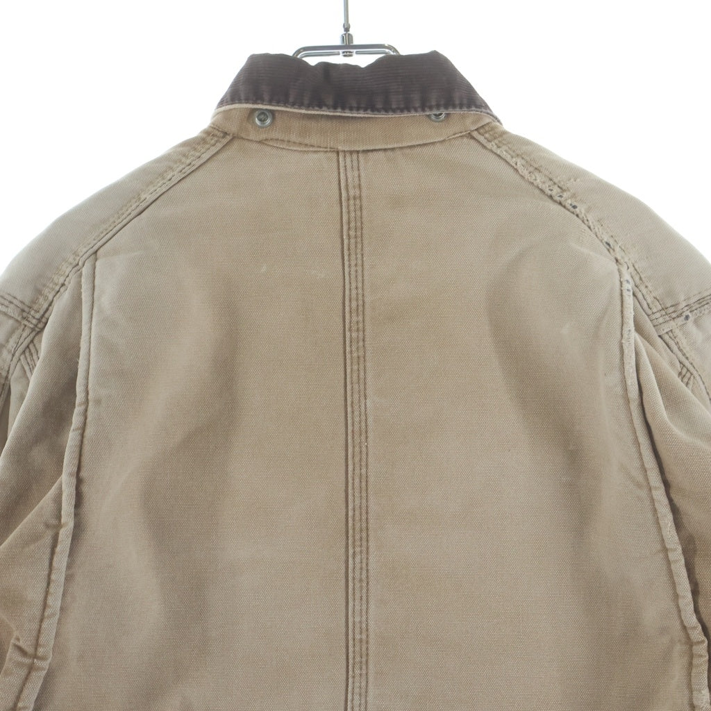 CARHARTT(カーハート) 70s MICHIGAN CHORE COAT ミシガンチョアコート コーデュロイ切り替え カバーオール ブラウン