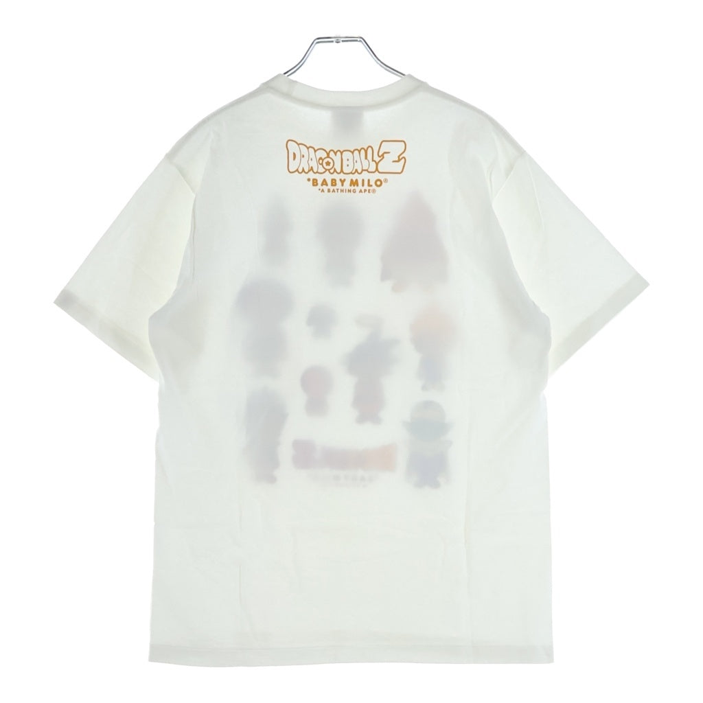 A BATHING APE(アベイシングエイプ) ×Dragon Ball Z Baby Milo T-Shirt ドラゴンボールZ ベビーマイロ 半袖Tシャツ ホワイト 002TEI231916C