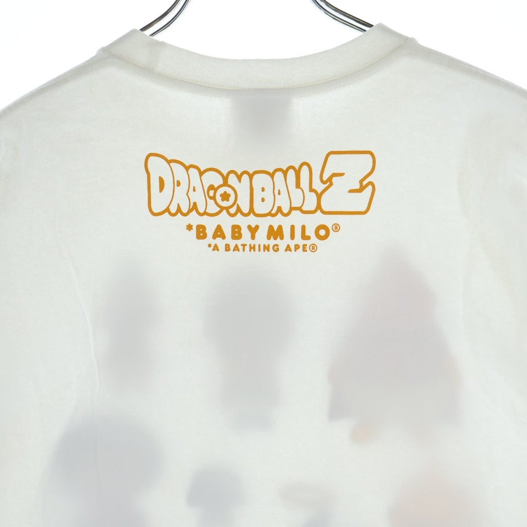 A BATHING APE(アベイシングエイプ) ×Dragon Ball Z Baby Milo T-Shirt ドラゴンボールZ ベビーマイロ 半袖Tシャツ ホワイト 002TEI231916C