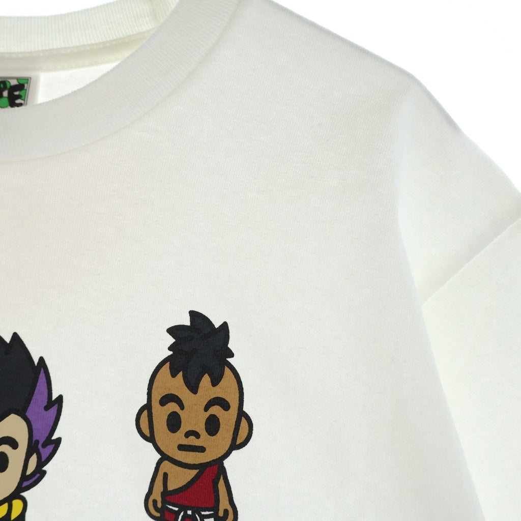A BATHING APE(アベイシングエイプ) ×Dragon Ball Z Baby Milo T-Shirt ドラゴンボールZ ベビーマイロ 半袖Tシャツ ホワイト 002TEI231916C