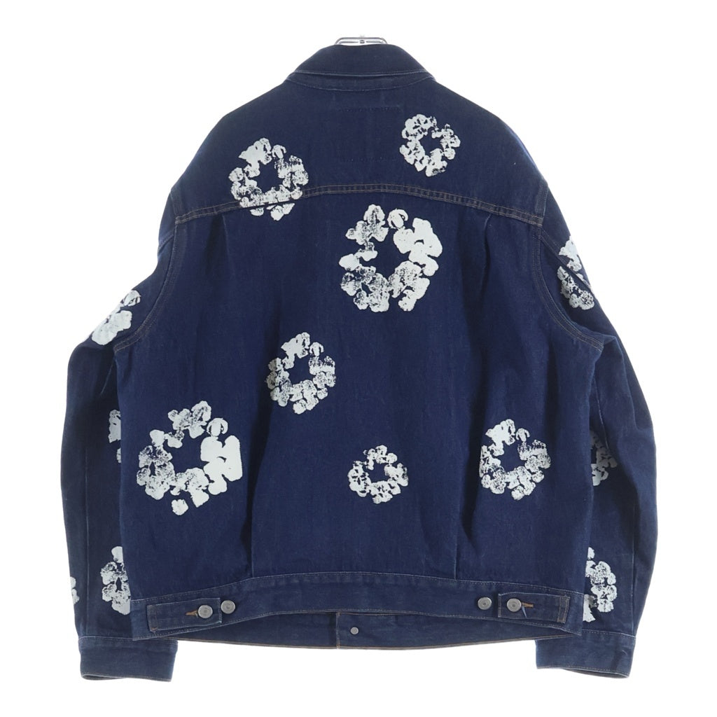 DENIM TEARS(デニムティアーズ) ×Levi's Denim Jacket リーバイス 花柄デニムジャケット インディゴ PC9-A2318-0005