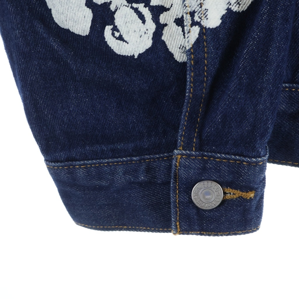 DENIM TEARS(デニムティアーズ) ×Levi's Denim Jacket リーバイス 花柄デニムジャケット インディゴ PC9-A2318-0005