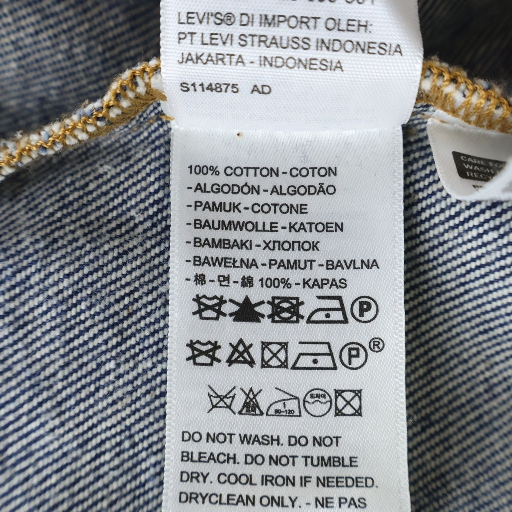 DENIM TEARS(デニムティアーズ) ×Levi's Denim Jacket リーバイス 花柄デニムジャケット インディゴ PC9-A2318-0005