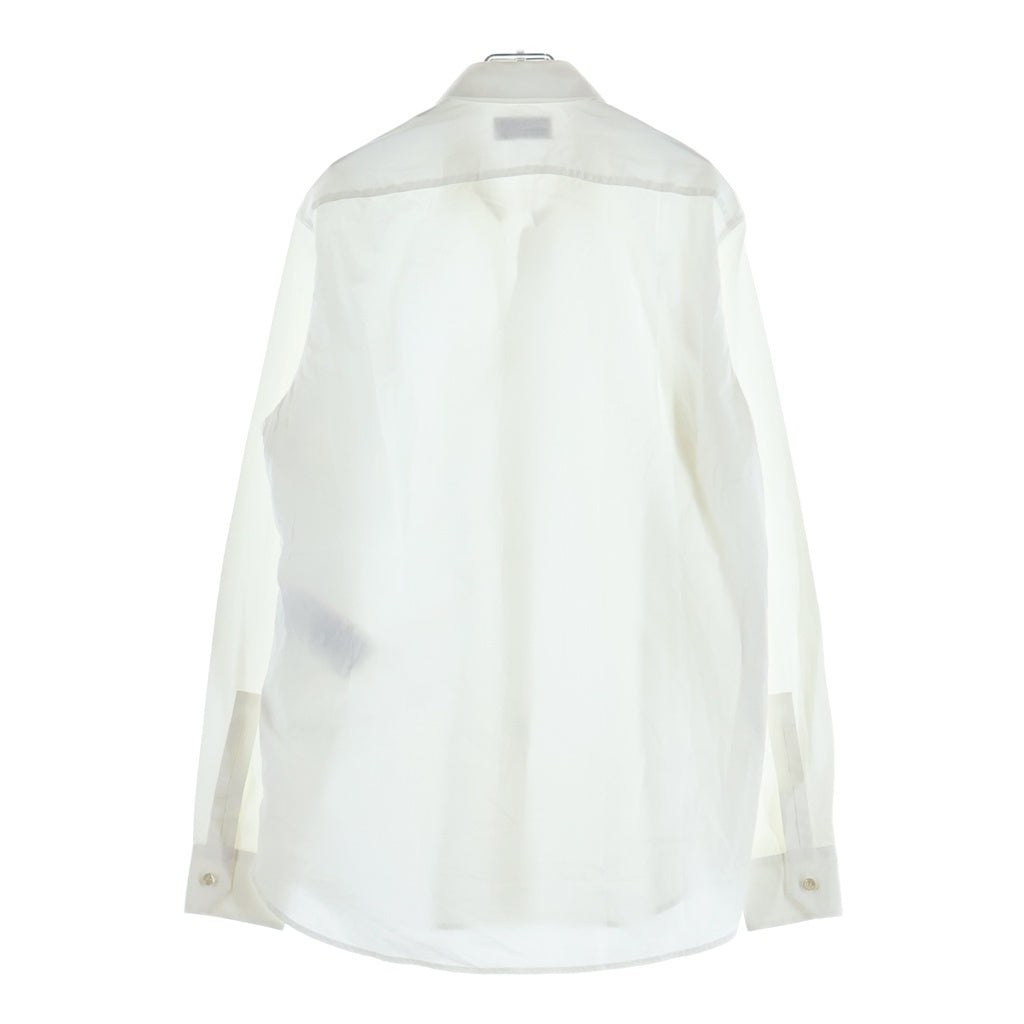 SAINT LAURENT PARIS(サンローランパリ) Uniform L/S Shirt ユニフォーム 長袖シャツ ホワイト 638427 Y217W