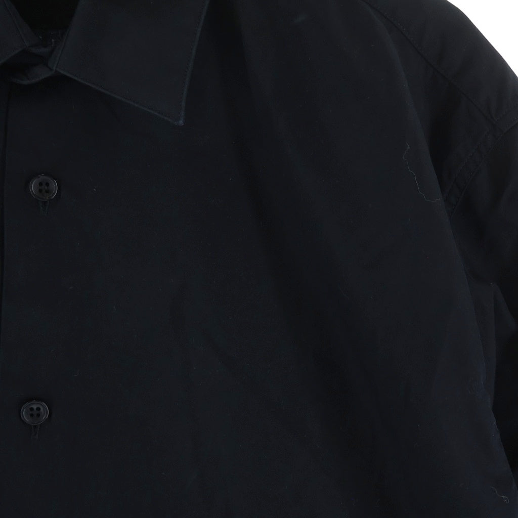 SAINT LAURENT PARIS(サンローランパリ) Uniform L/S Shirt ユニフォーム 長袖シャツ ブラック 638427 Y217W