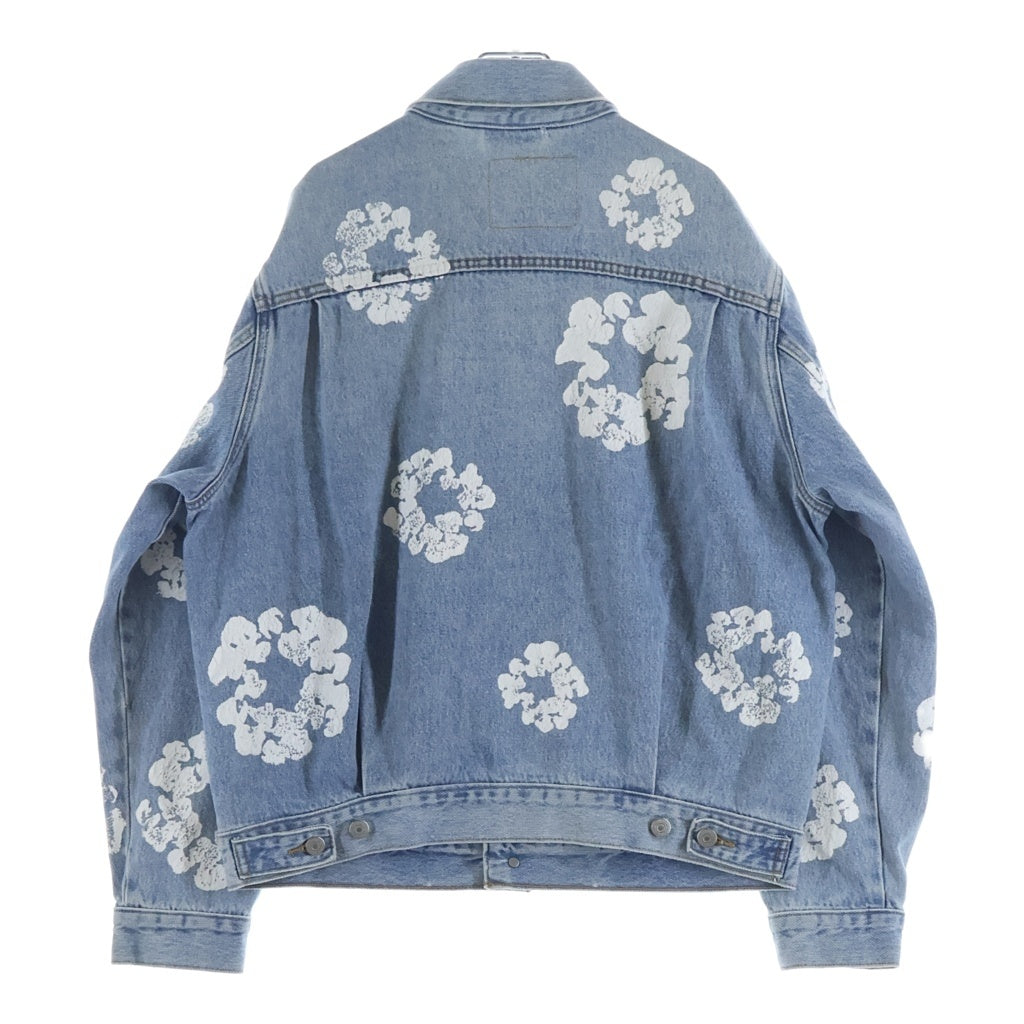 DENIM TEARS(デニムティアーズ) ×Levi's Denim Jacket リーバイス 花柄デニムジャケット インディゴ PC9-A2318-0003