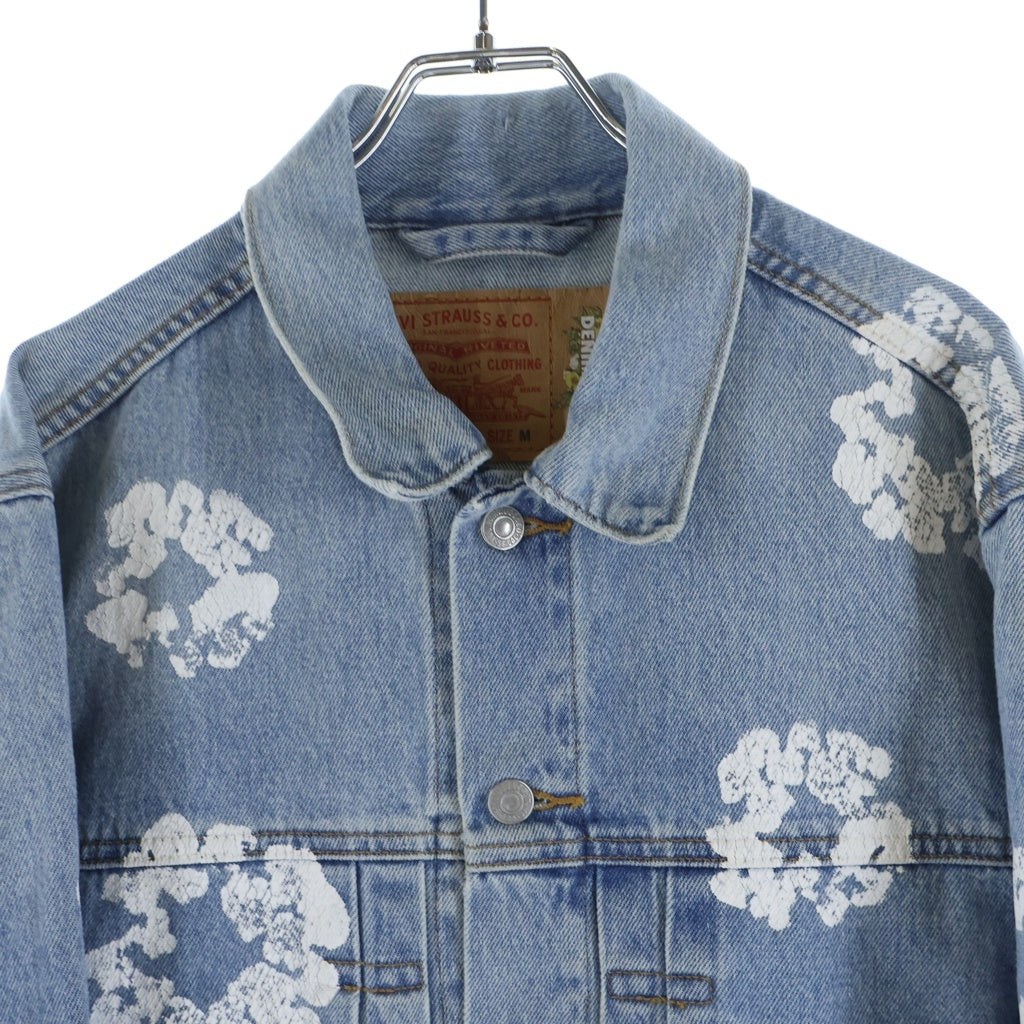 DENIM TEARS(デニムティアーズ) ×Levi's Denim Jacket リーバイス 花柄デニムジャケット インディゴ PC9-A2318-0003