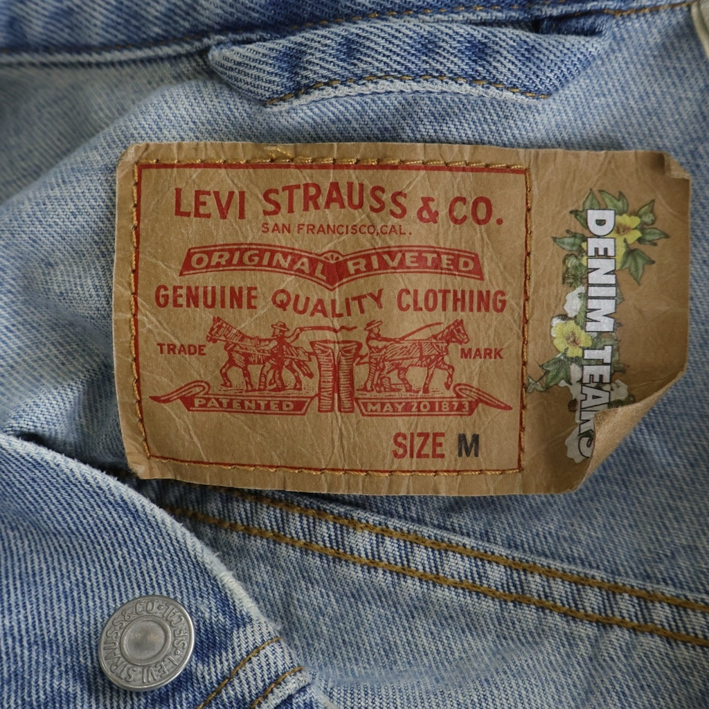 DENIM TEARS(デニムティアーズ) ×Levi's Denim Jacket リーバイス 花柄デニムジャケット インディゴ PC9-A2318-0003