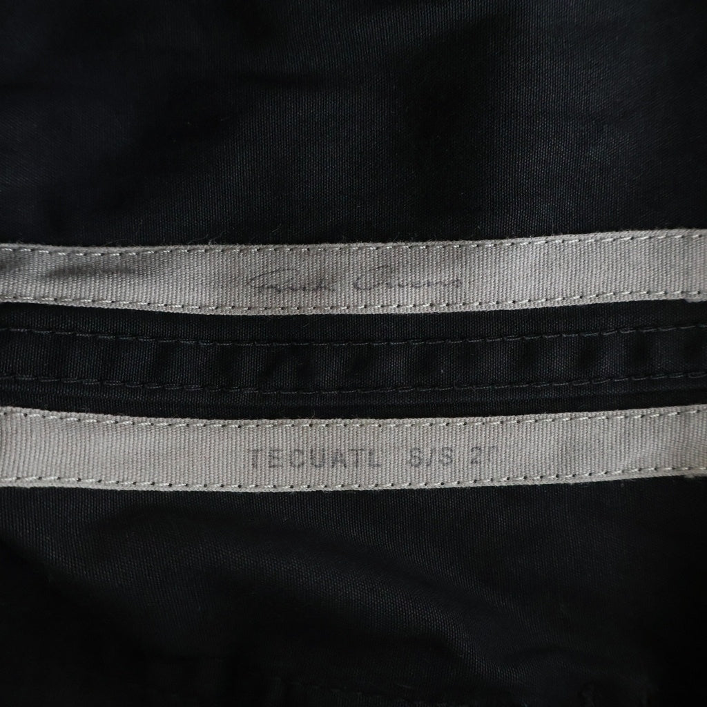 Rick Owens(リックオウエンス) 20SS Bauhaus Cargo Pants バウハウス カーゴパンツ ブラック RU20S7377-TE