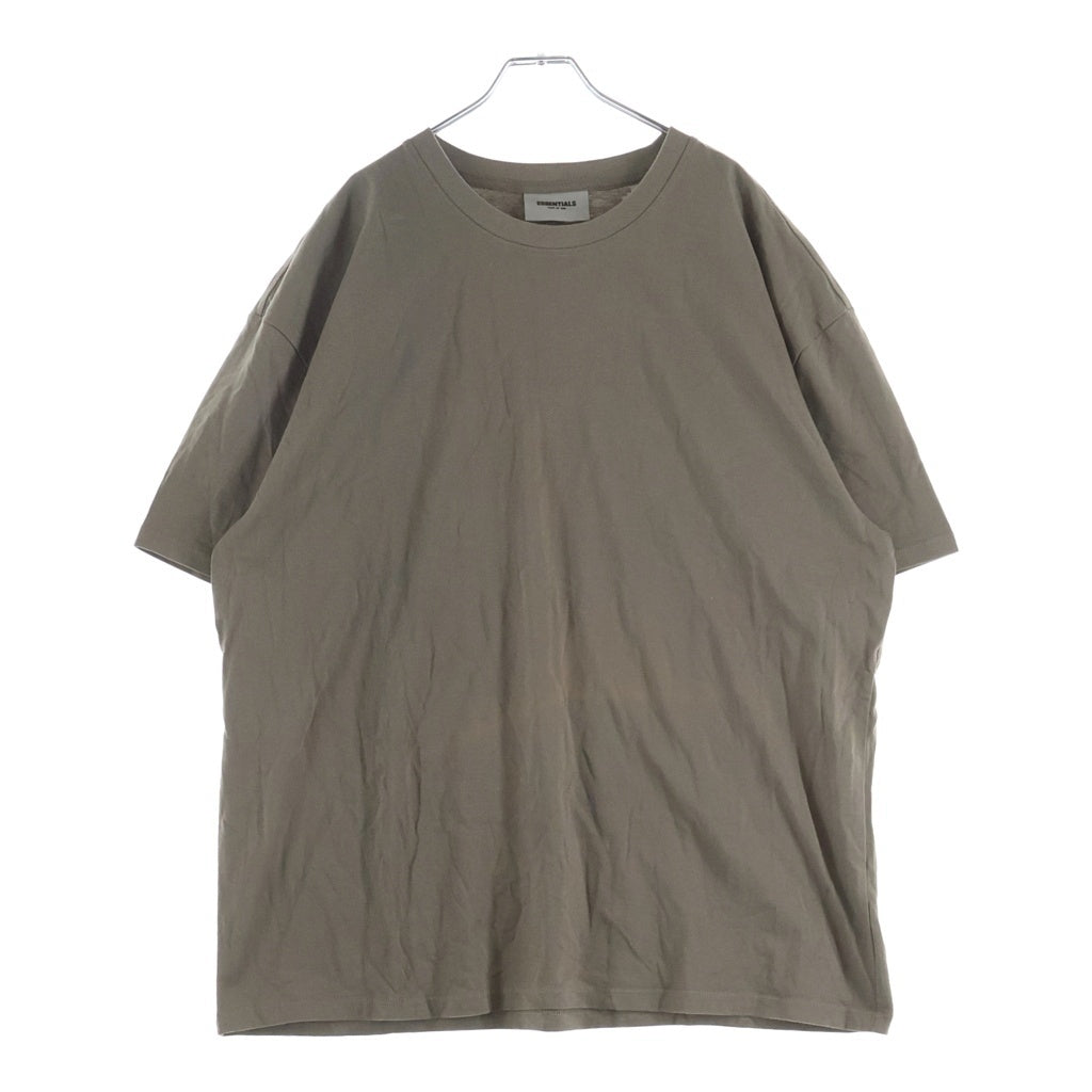 FEAR OF GOD ESSENTIALS(フィアオブゴッド エッセンシャルズ) S/S T-SHIRT バックラバーロゴ 半袖Tシャツ ベージュ