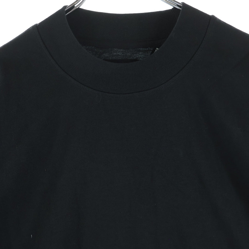 FEAR OF GOD ESSENTIALS(フィアオブゴッド エッセンシャルズ) L/S T-SHIRT バックリフレクターロゴ 長袖Tシャツ ロンT ブラック