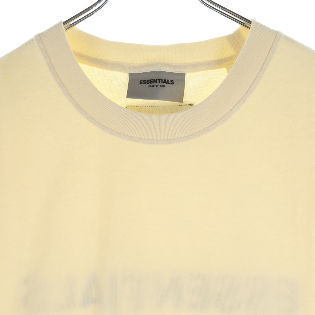 FEAR OF GOD ESSENTIALS(フィアオブゴッド エッセンシャルズ) S/S T-SHIRT バックラバーロゴ 半袖Tシャツ アイボリー