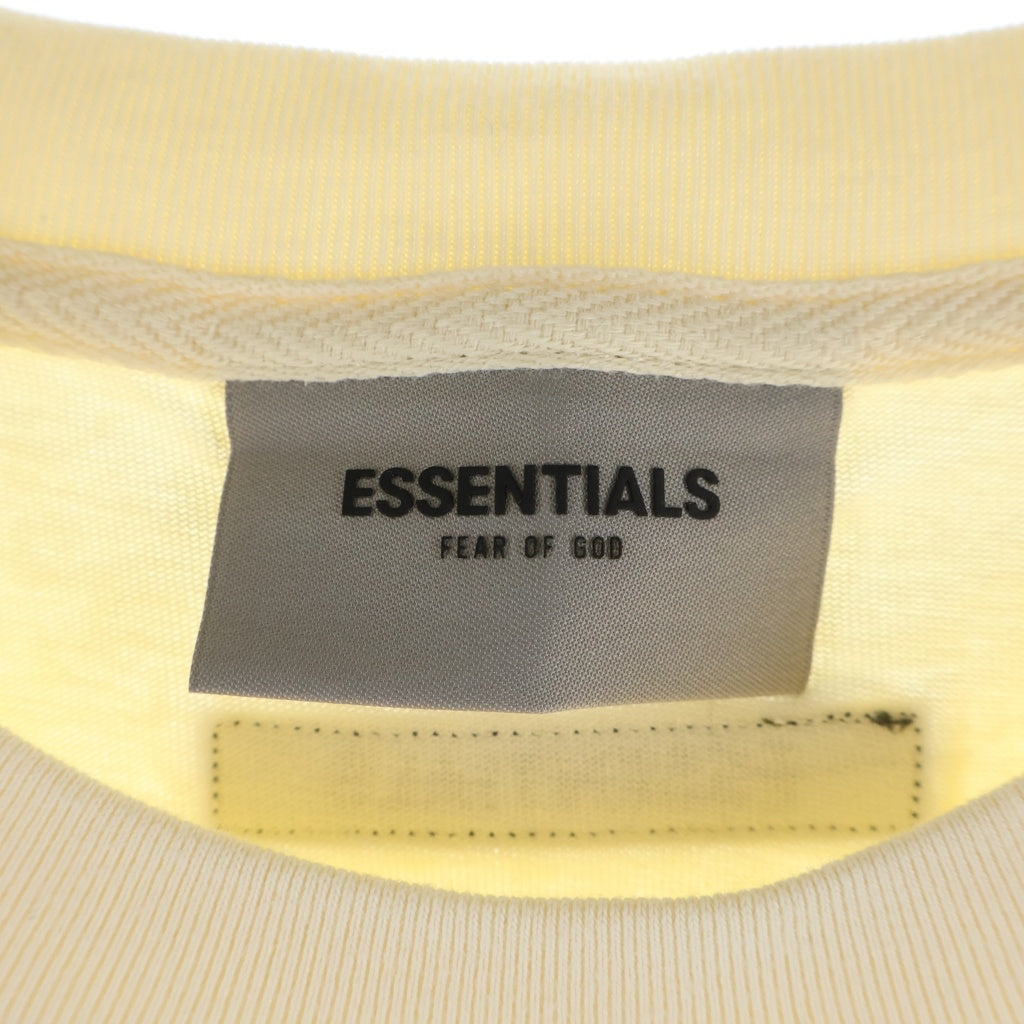 FEAR OF GOD ESSENTIALS(フィアオブゴッド エッセンシャルズ) S/S T-SHIRT バックラバーロゴ 半袖Tシャツ アイボリー