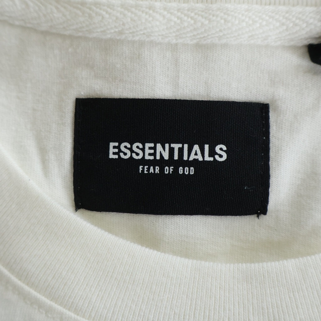 FEAR OF GOD ESSENTIALS(フィアオブゴッド エッセンシャルズ) S/S T-SHIRT バックロゴ 半袖Tシャツ ホワイト