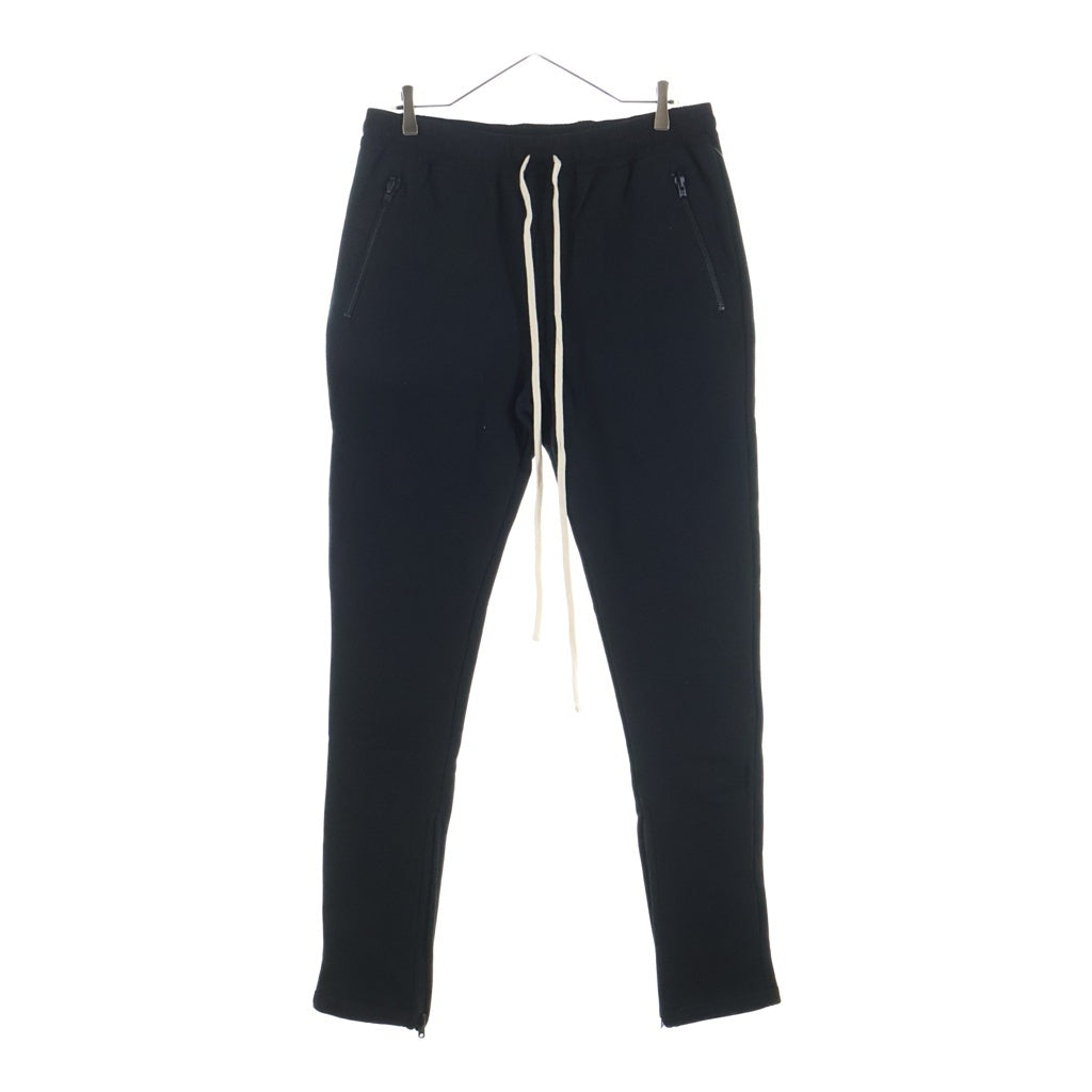 FEAR OF GOD(フィアオブゴッド) SWEAT PANTS 裾ジップ ドローストリング スウェットパンツ ブラック