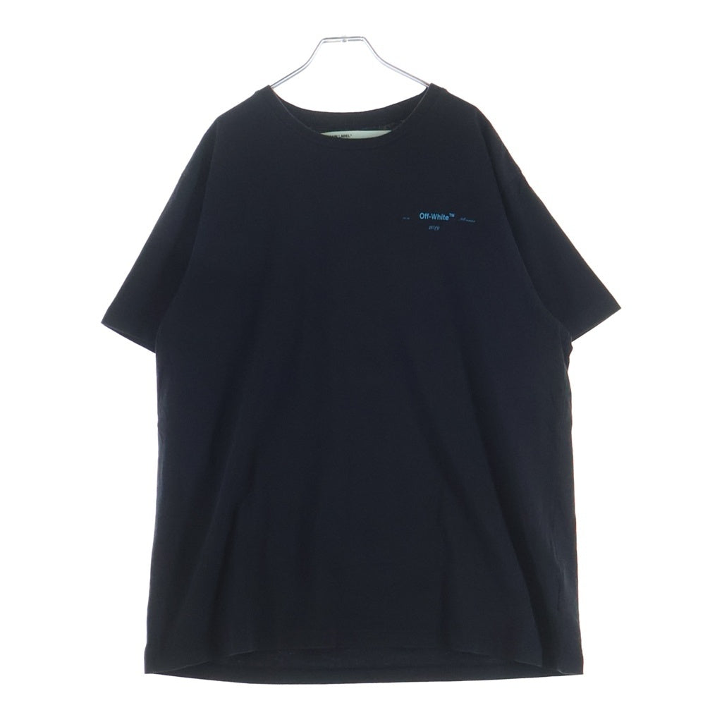 OFF-WHITE(オフホワイト) 18AW Collar Arrow T-Shirt 半袖Tシャツ ブラック OMAA038F18185005