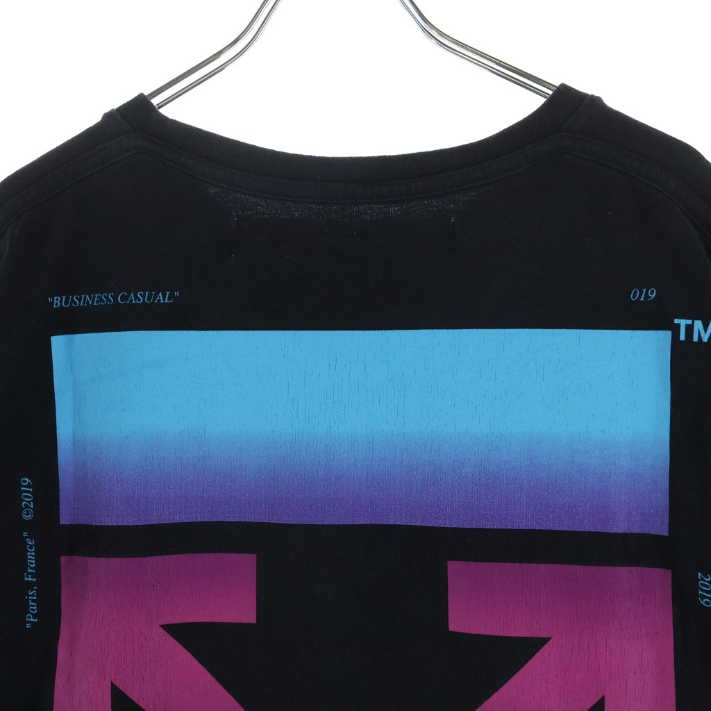 OFF-WHITE(オフホワイト) 18AW Collar Arrow T-Shirt 半袖Tシャツ ブラック OMAA038F18185005