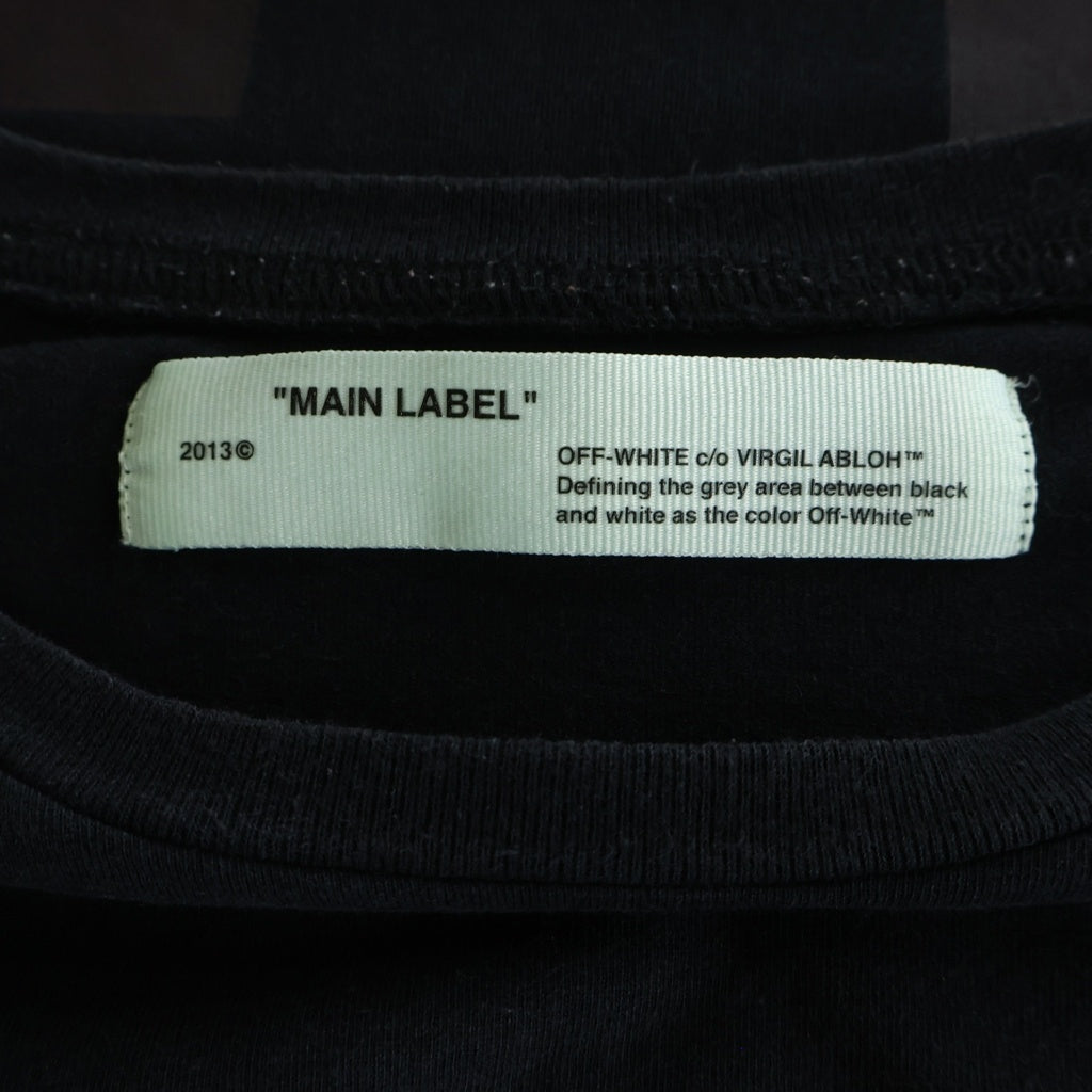 OFF-WHITE(オフホワイト) 18AW Collar Arrow T-Shirt 半袖Tシャツ ブラック OMAA038F18185005