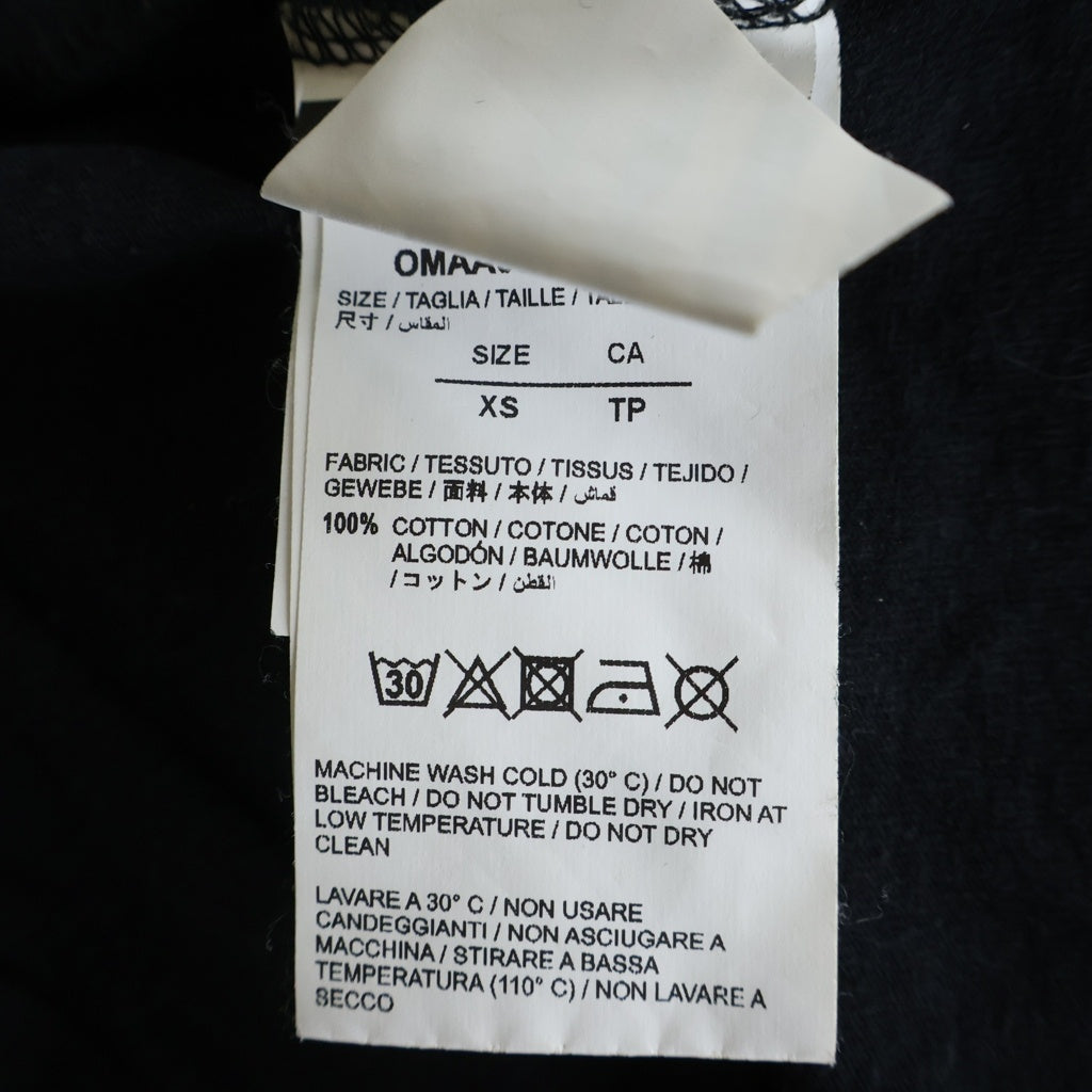 OFF-WHITE(オフホワイト) 18AW Collar Arrow T-Shirt 半袖Tシャツ ブラック OMAA038F18185005