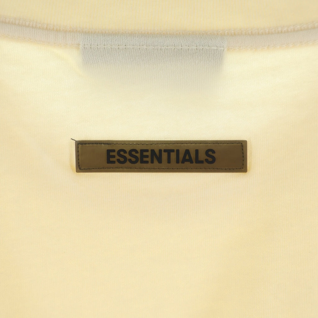 FEAR OF GOD ESSENTIALS(フィアオブゴッド エッセンシャルズ) S/S T-SHIRT バックラバーロゴ 半袖Tシャツ アイボリー