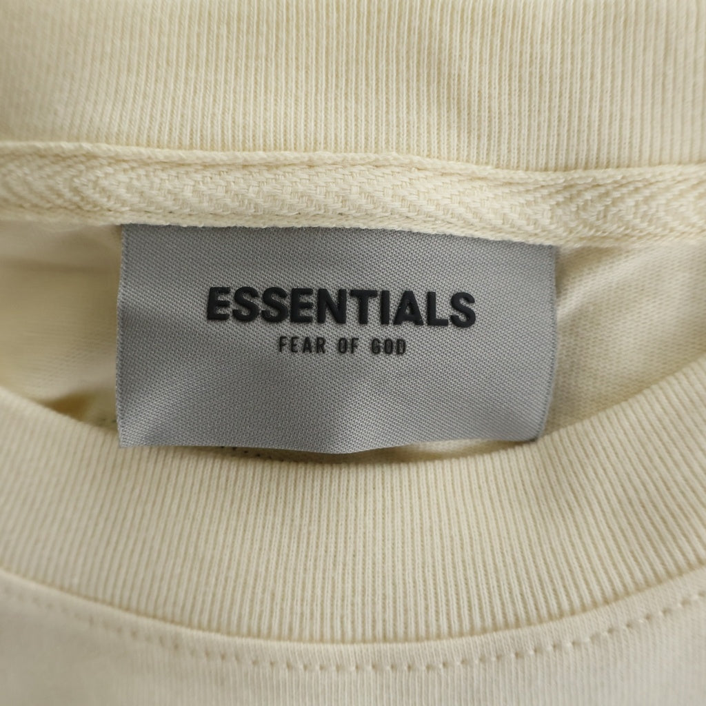 FEAR OF GOD ESSENTIALS(フィアオブゴッド エッセンシャルズ) S/S T-SHIRT バックラバーロゴ 半袖Tシャツ アイボリー