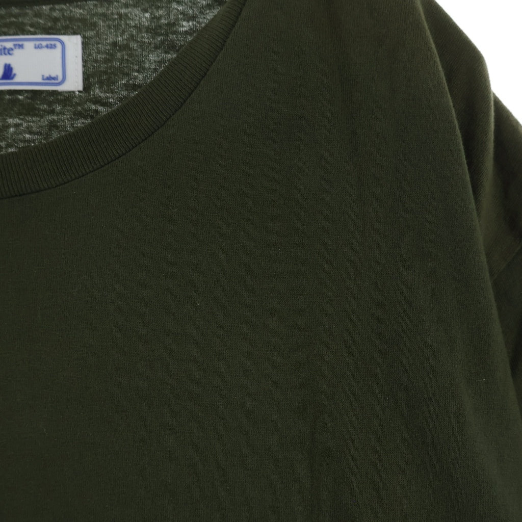 OFF-WHITE(オフホワイト) 21SS Vintage Paint T-Shirt 半袖Tシャツ カーキ OMAA027S21JER002