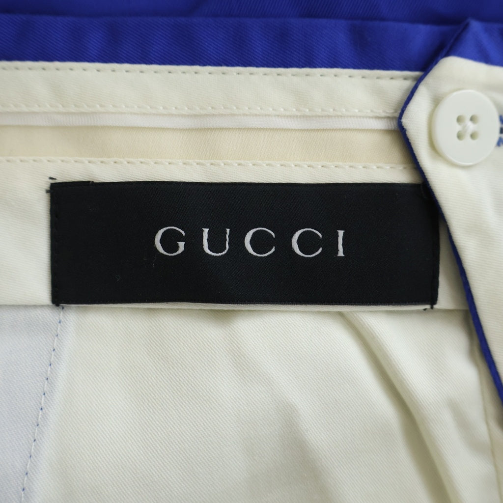 GUCCI(グッチ) Pants レーヨンパンツ ブルー