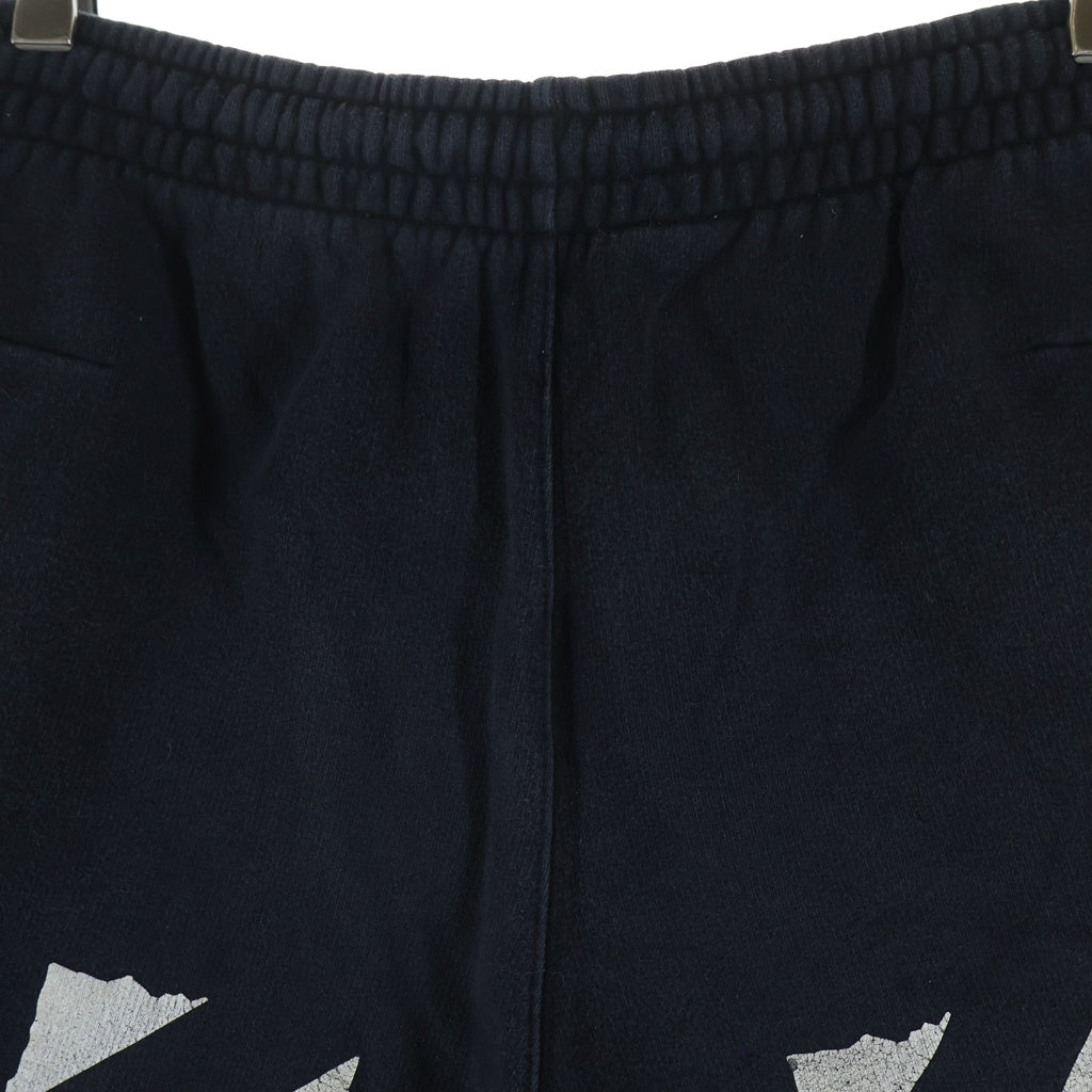 OFF-WHITE(オフホワイト) 20SS Tape Arrow Sweat Shorts テープロゴ スウェットハーフパンツ ショーツ ブラック OMCI006R20E30002